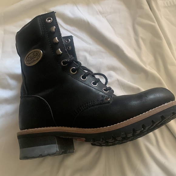 Easy Rider Logger Boots. Size 8 1/2 M just like new. Mens. - Picture 8 of 8